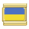 Gold Ukraine (Ukranian) Flag