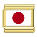 Gold Japan Flag