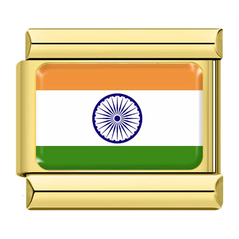 Gold India Flag