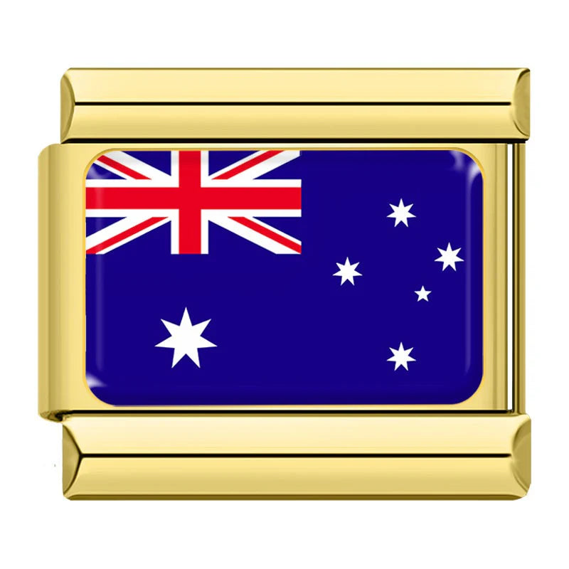 Gold Australia (Australian) Flag
