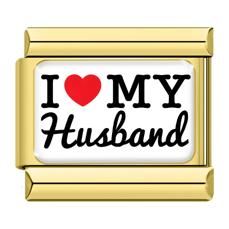 Gold I Heart / Love My Husband