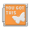 Silver with Orange You Got This