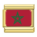 Gold Morocco Flag