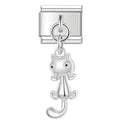 Silver Cat Pendant / dangle