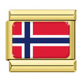 Gold Norway Flag