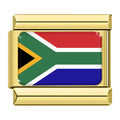 Gold South Africa Flag