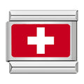 Silver Switzerland Flag