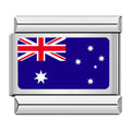Silver Australia Flag