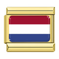 Gold Netherlands Flag