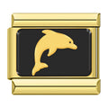 Gold and Black Dolphin