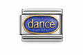 Silver Dance Word Blue
