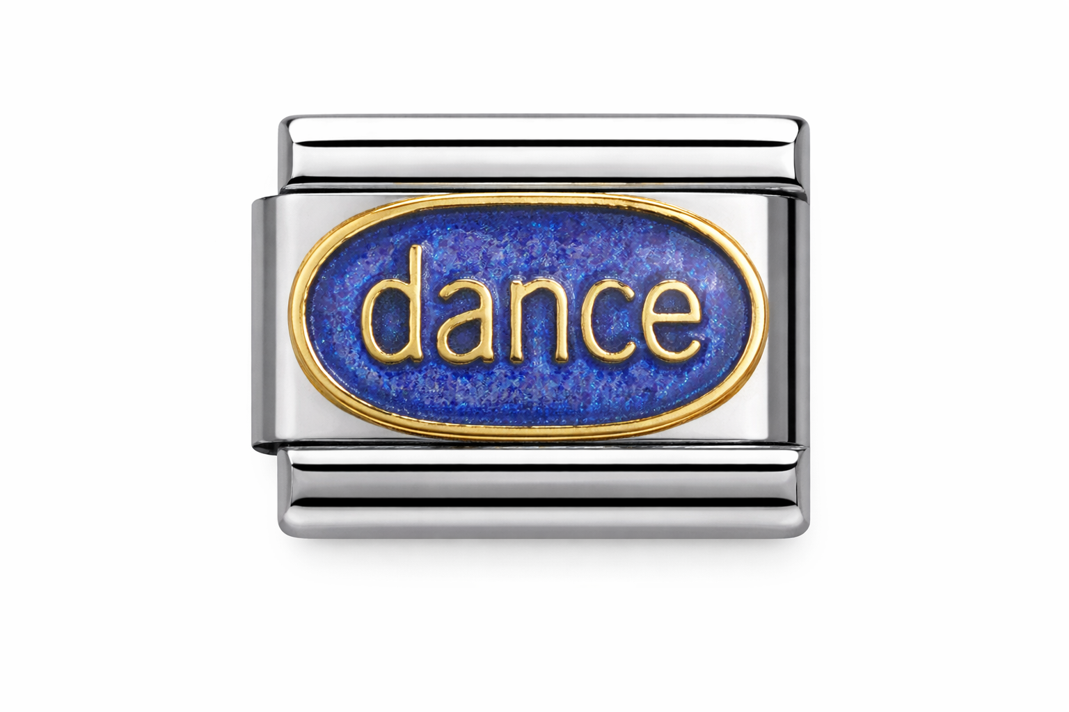 Silver Dance Word Blue