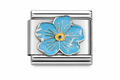Silver Blue Flower Hibiscus