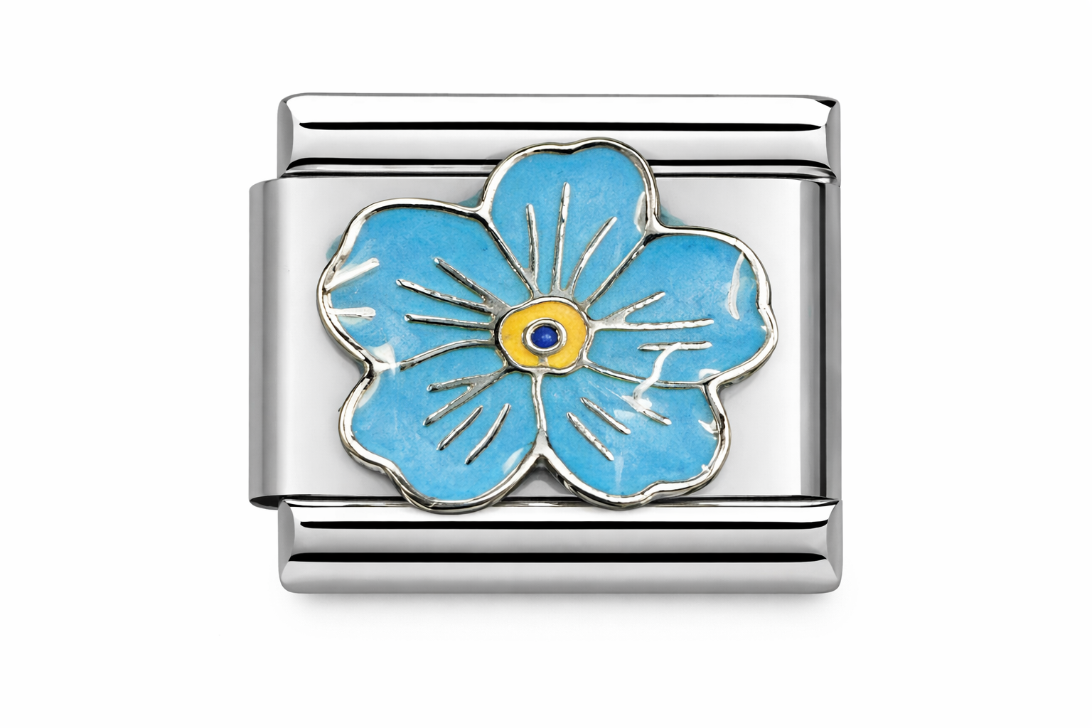 Silver Blue Flower Hibiscus