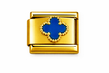 Gold Blue Small Clover