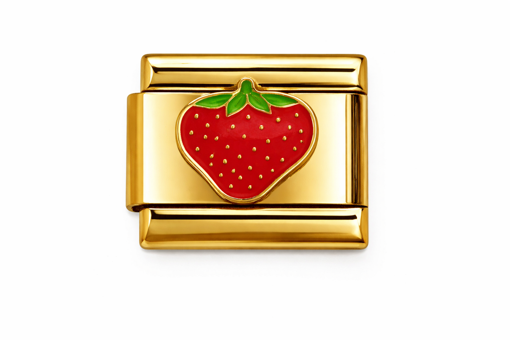 Gold Red Strawberry