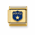 Gold Police Badge