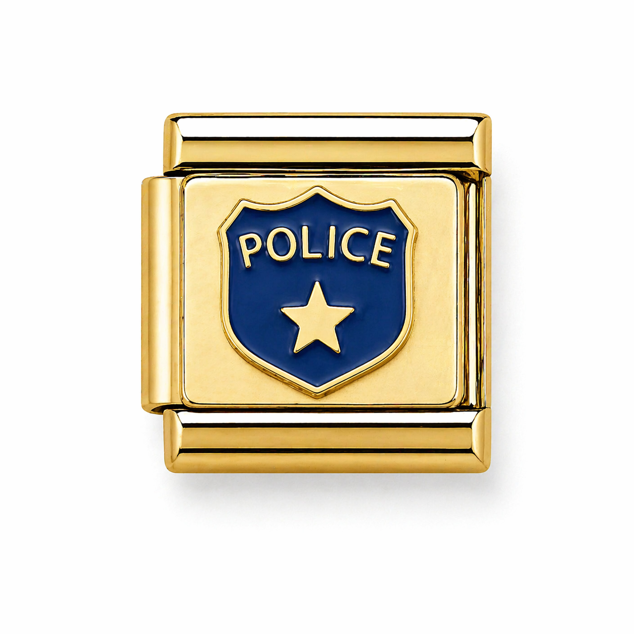 Gold Police Badge