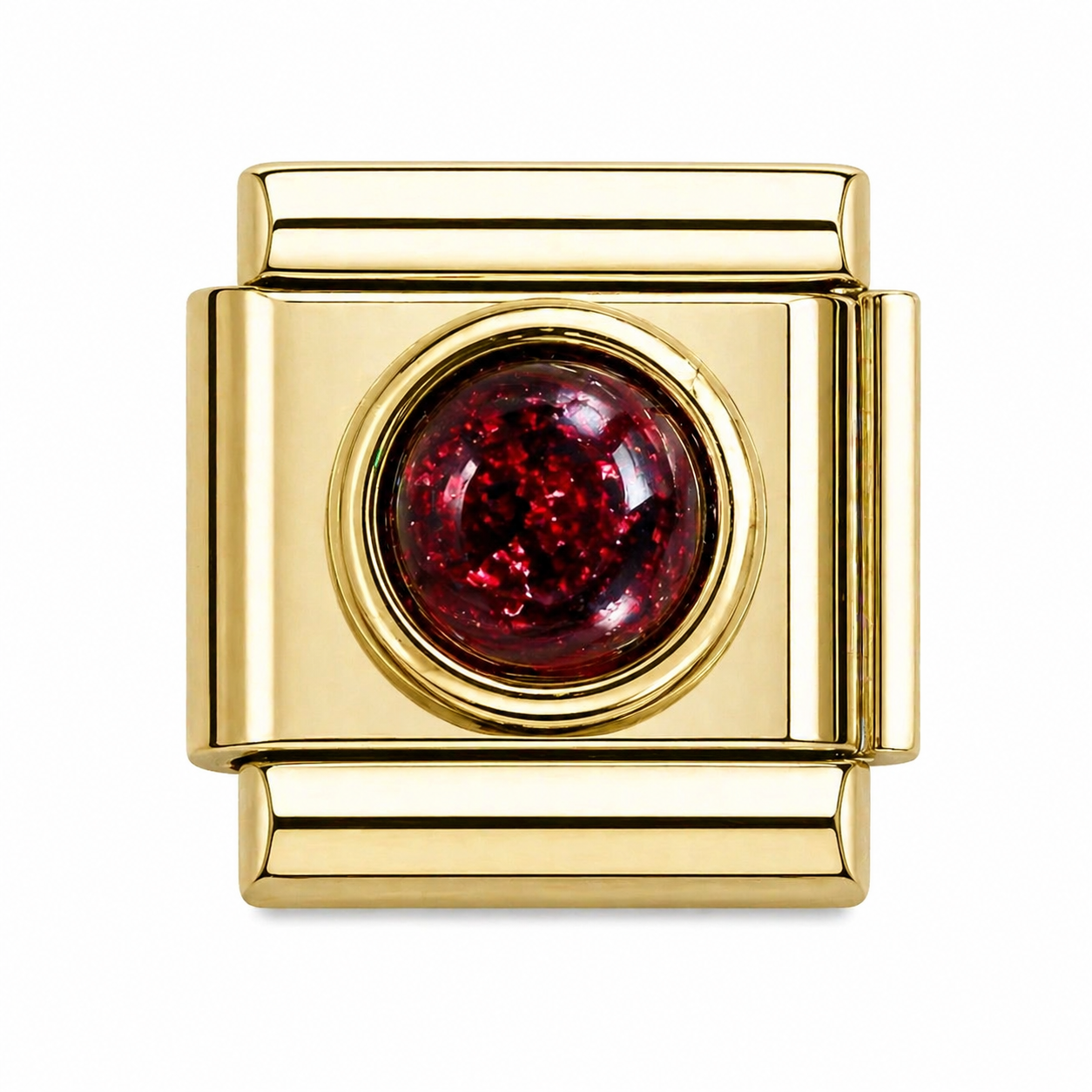 Gold Birthstone Round