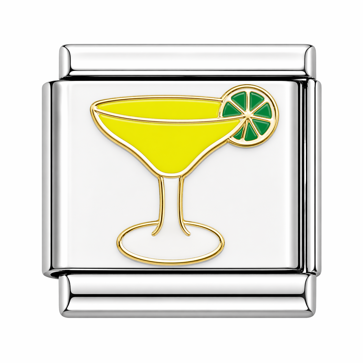 Silver Margarita Cocktail with Lime