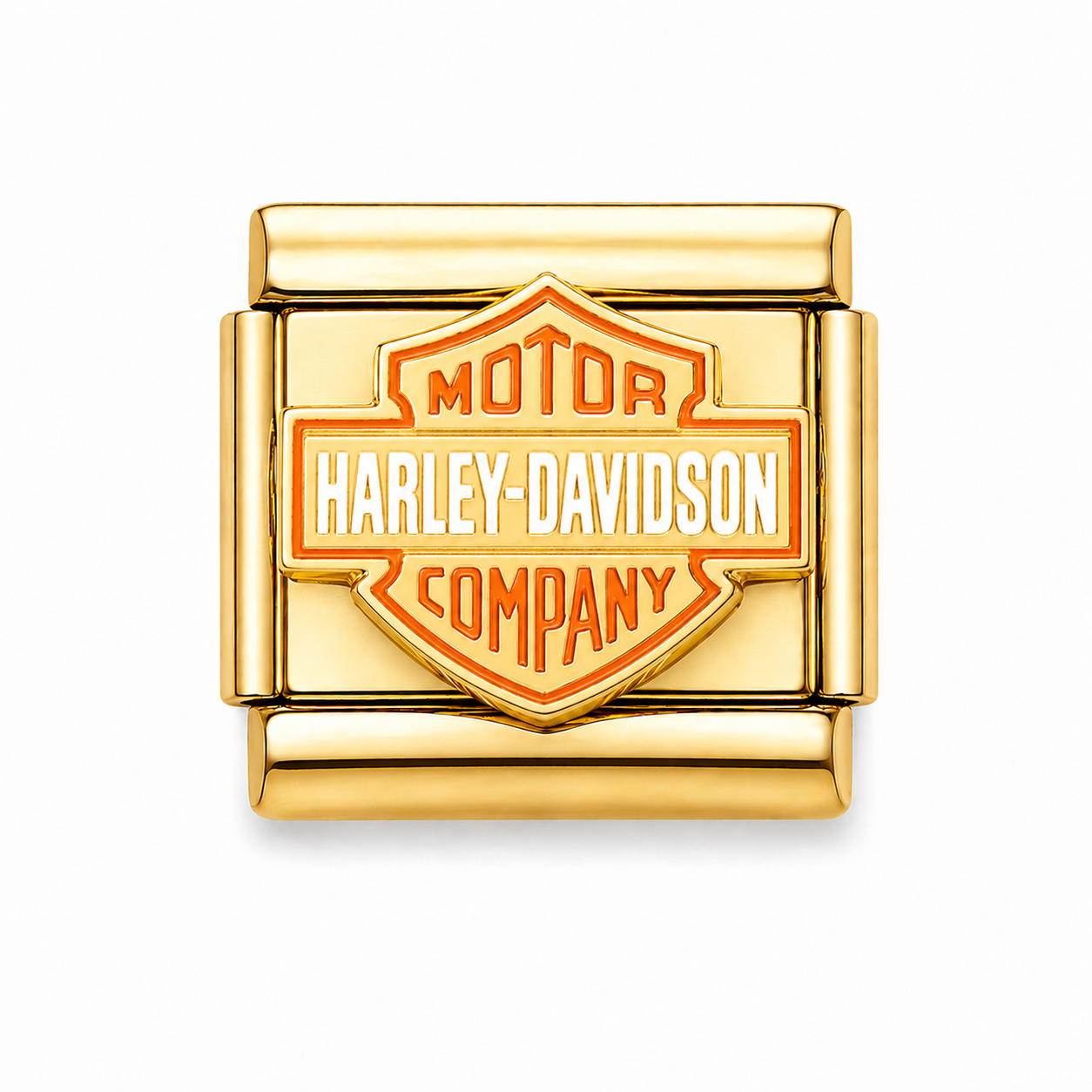 Gold Motorcycle Charm