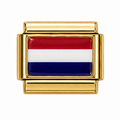 Gold Netherlands Flag