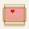 Gold I Heart (love) Jesus