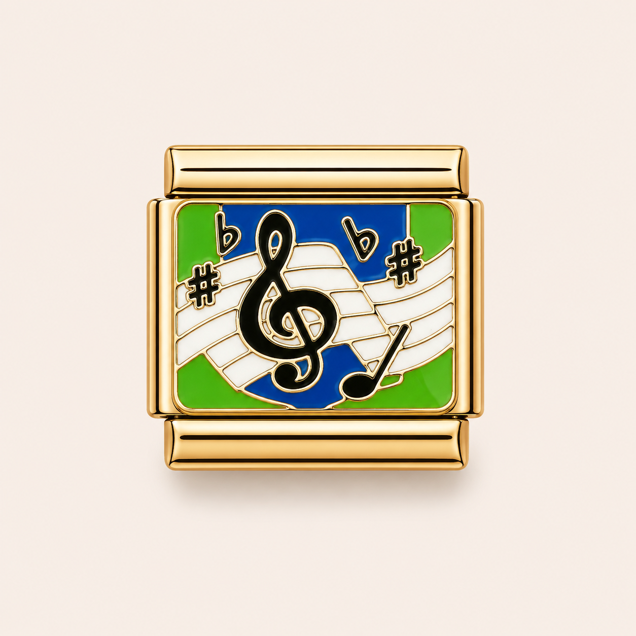 Gold Music Notes