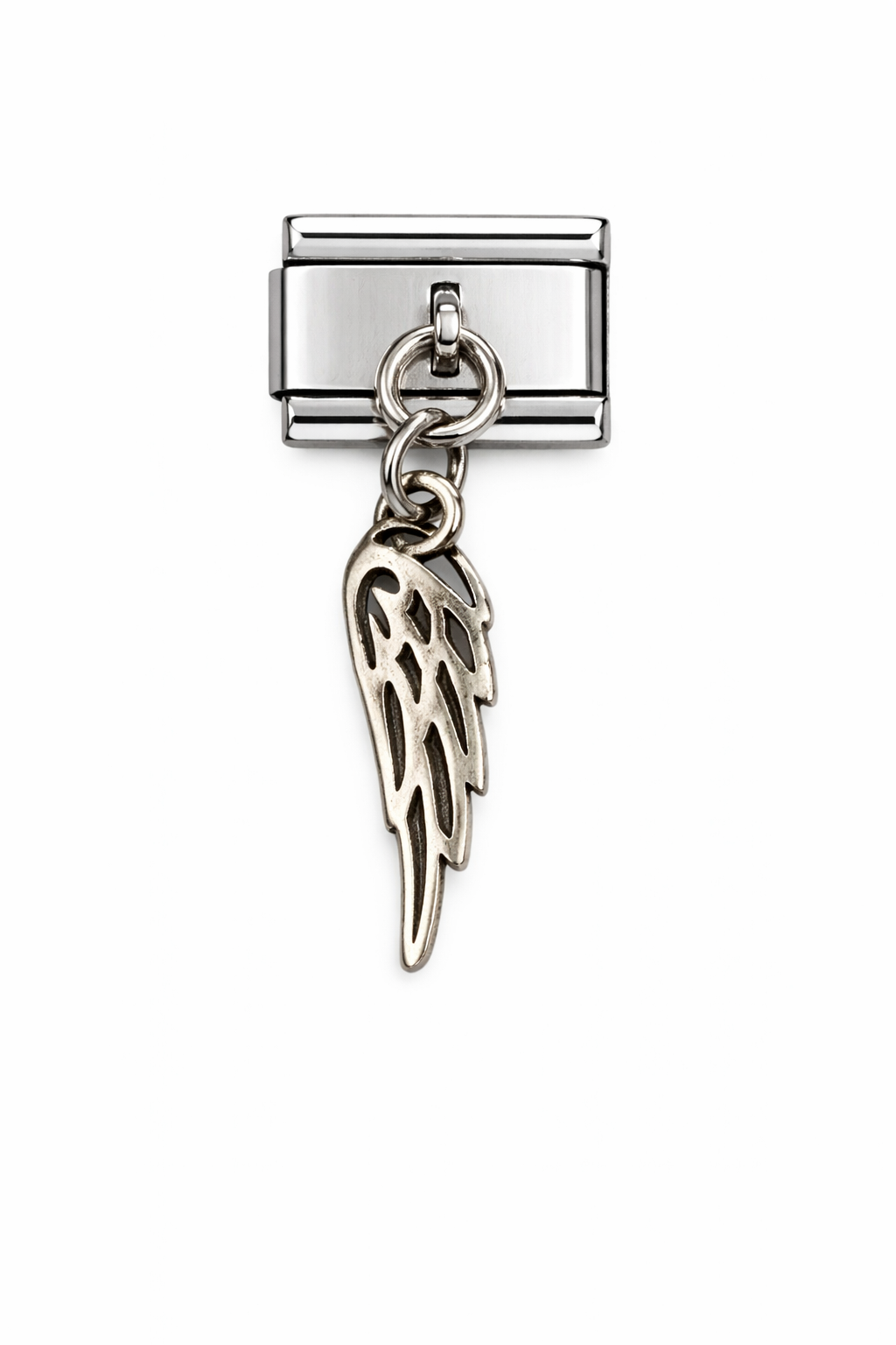 Silver Wing Pendant Dangle