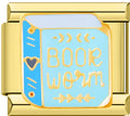Gold Blue Book Worm