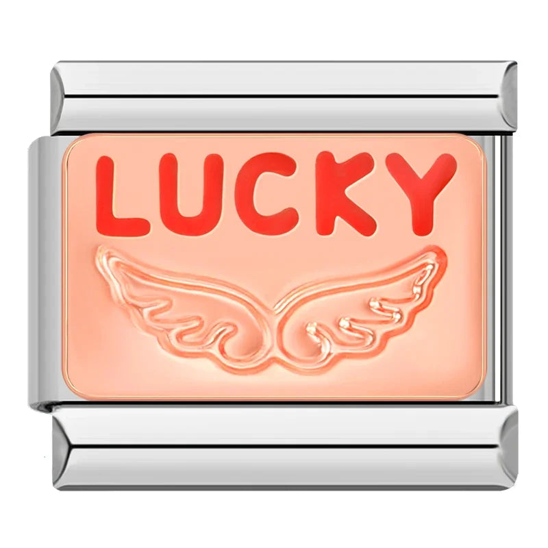 Silver Lucky with Wings