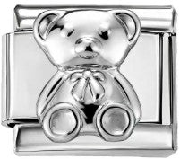 Silver Teddy Bear