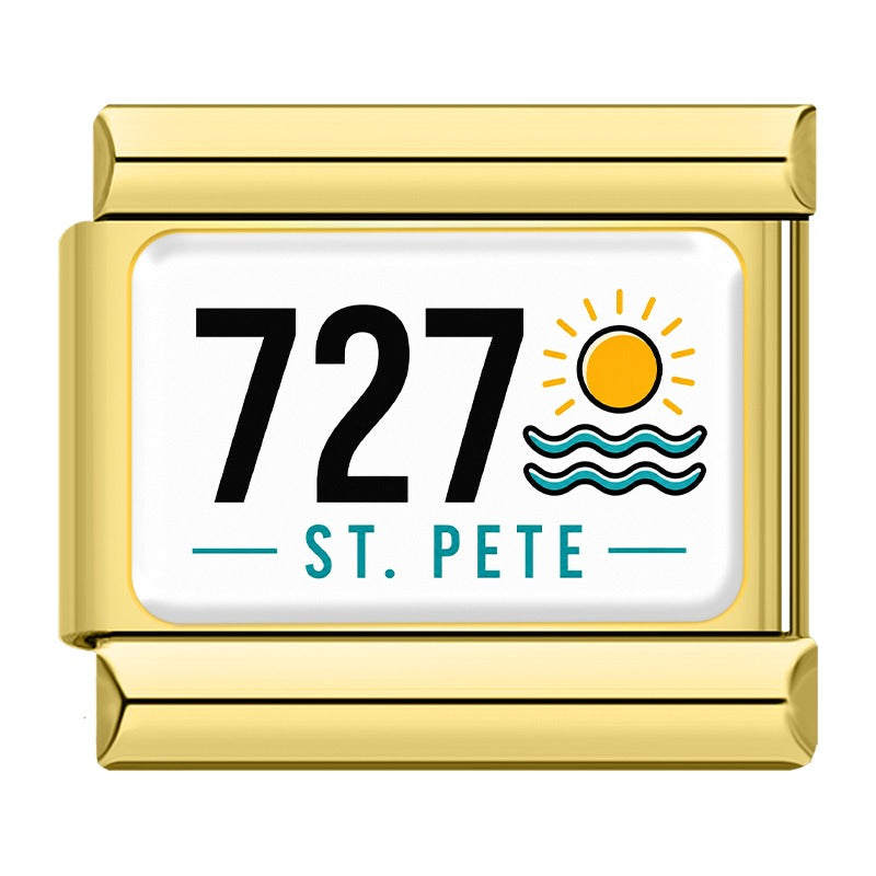 Gold St Pete 727 Area Code (Saint Petersburg)