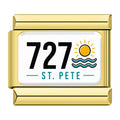 Gold St Pete 727 Area Code (Saint Petersburg)