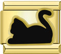 Gold Black Cat