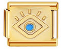 Gold Etched Eye