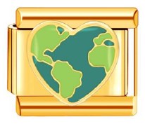 Gold Heart Earth