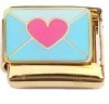 Gold Love Letter Envelope