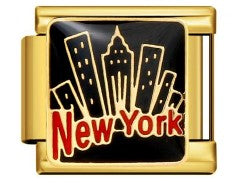 Gold New York Skyscrapers