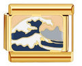 Gold Ocean Wave