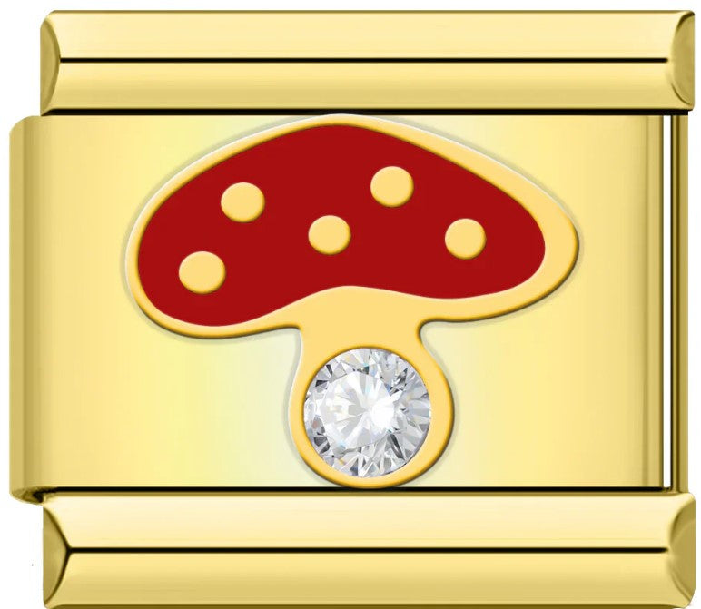 Gold Bling Mushroom
