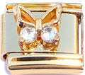 Gold Small Bling Butterfly