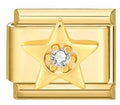 Gold Star With Bling