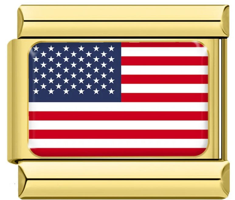 Gold Switzerland (Swiss) Flag