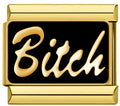 Gold and Black Bitch