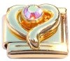 Gold Bling Heart Curvy