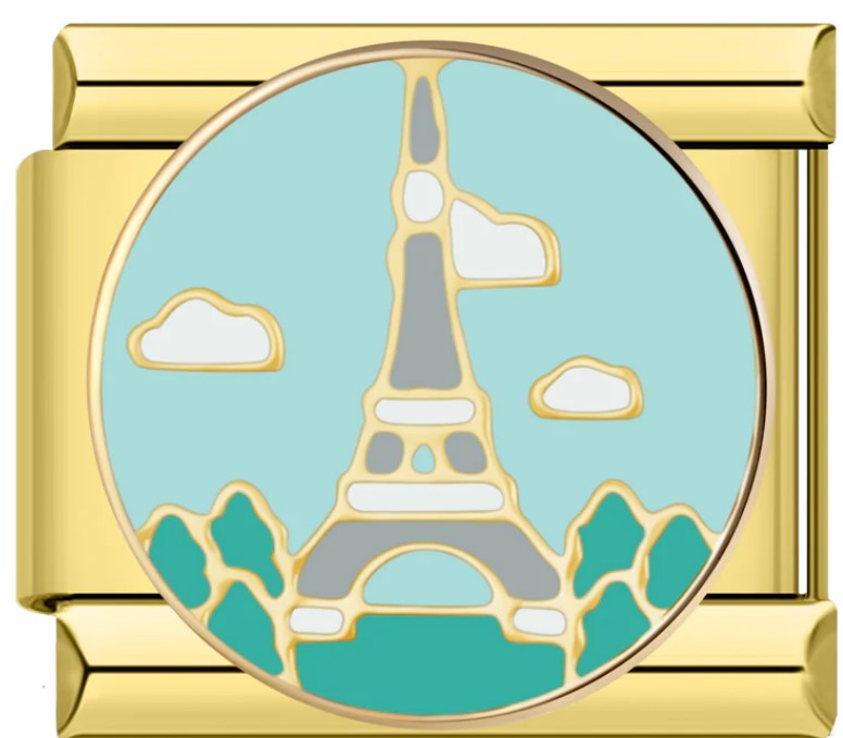 Gold Eiffel Tower