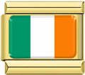 Gold Ireland (Irish) Flag