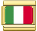 Gold Italy (Italian) Flag
