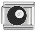 Silver Black 8 Ball